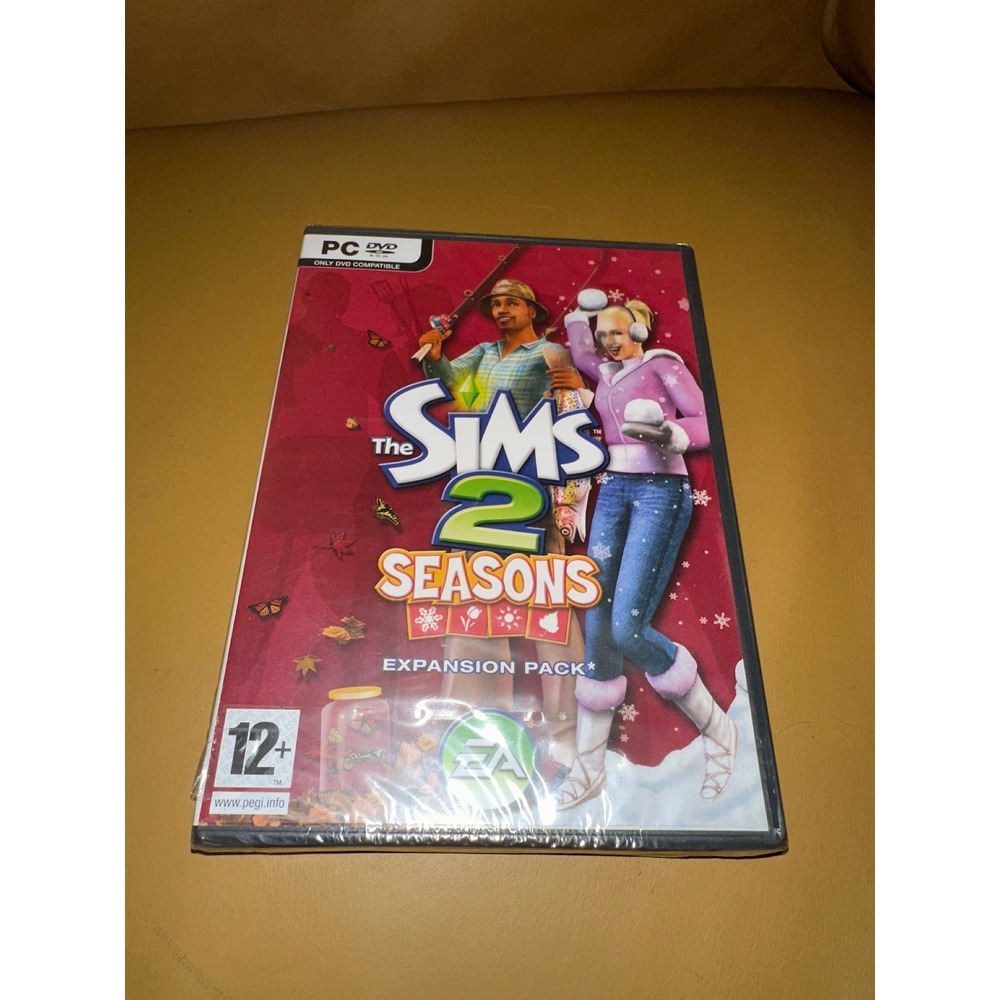 The Sims 2 Seasons Expansion Pack PC‎ DVD EA Games New Sealed Physical Disc